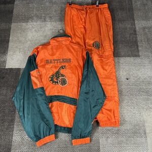 Vintage Florida A&M Rattlers University Track Suit‎ Mens Size XL Jacket/Pants